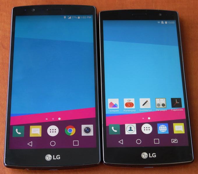 Що стосується LG G4s, то цей смартфон поставляється тільки в звичайному пластмасовому оформленні, хоча і досить привабливому