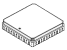 LCC   (Leadless Chip Carrier) являє собою низькопрофільний квадратний керамічний корпус з розташованими на його нижній частині контактами, призначений для поверхневого монтажу