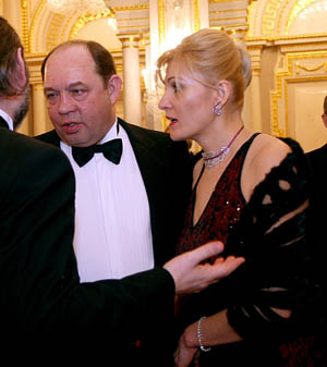 Віталій Гайдук з дружиною Оленою