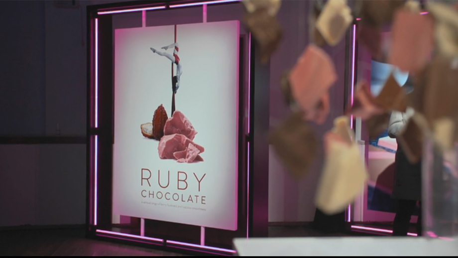 Новий шоколад цілком натуральний, створюється з особливих какао-бобів рожевого кольору
