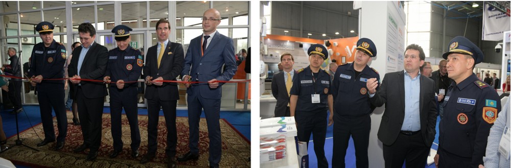 Сьогодні, 24 квітня 2019 року в Алмати відкрилася 9-я Казахстанська міжнародна виставка «Охорона, Безпека, Засоби порятунку і Протипожежний захист» Securex Kazakhstan 2019